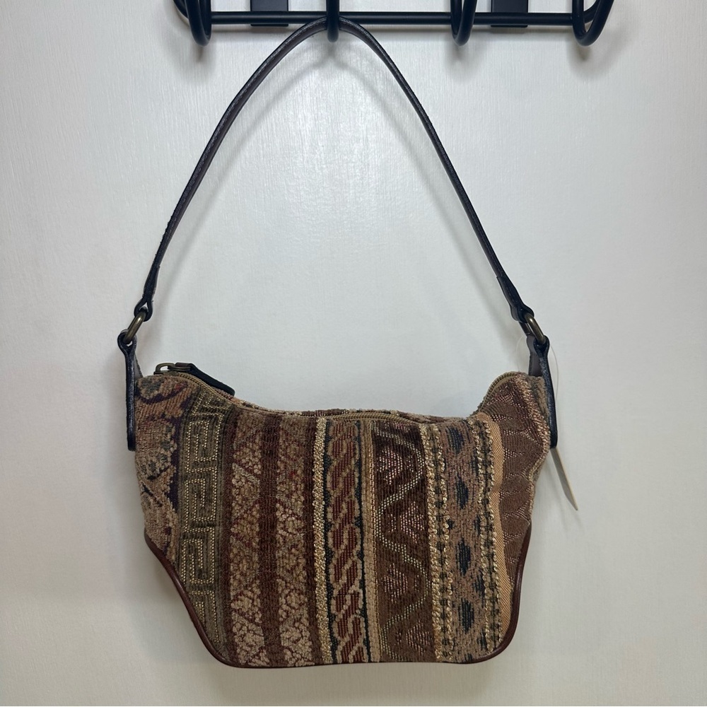 Fossil Stripe Montclair Hobo Shoulder Bag. 
NWT.